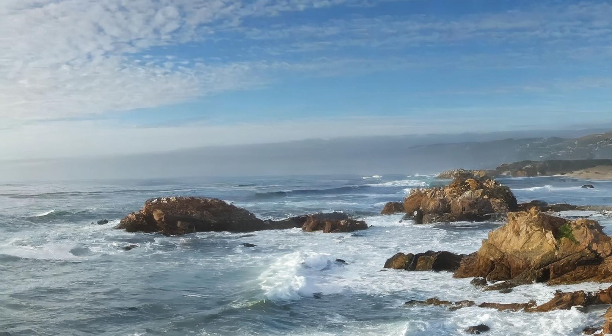 The Monterey coast at golden hour
